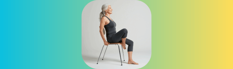 28 Day Chair Yoga Challenge For Seniors To Enhance Strength and Flexibility