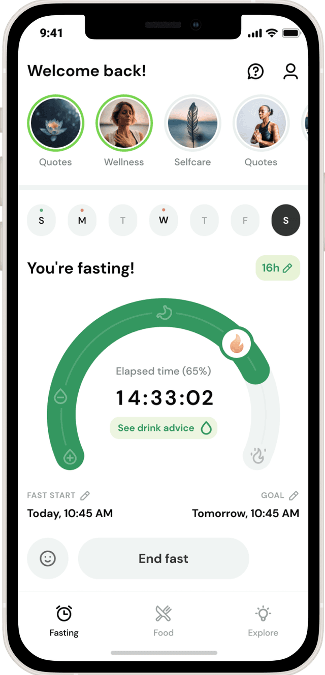 Fasting tracker