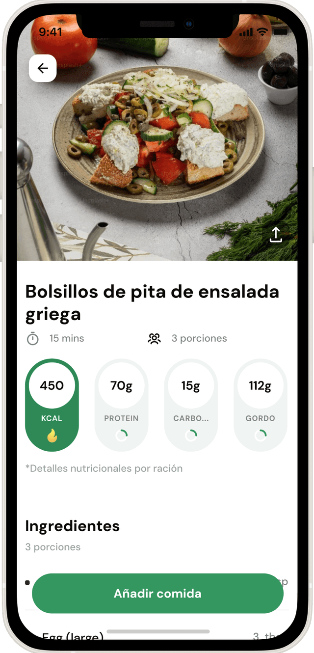 Biblioteca de recetas saludables