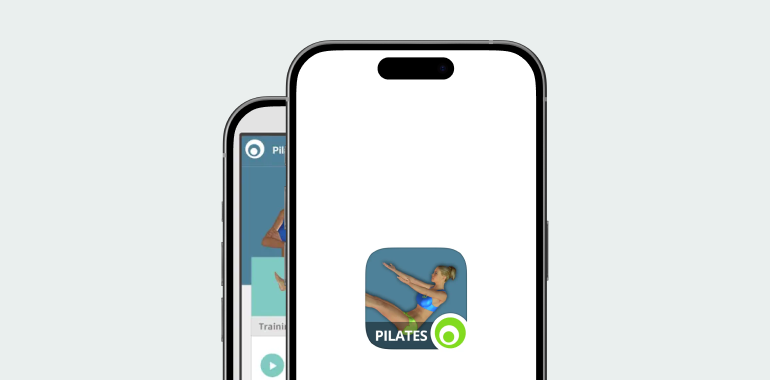 Suchen Sie eine Wall Pilates App