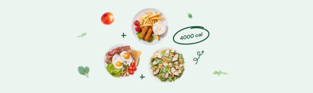 dieta de 4000 calorías