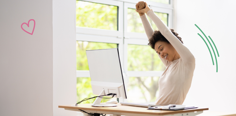 How to Stay Active at a Desk Job