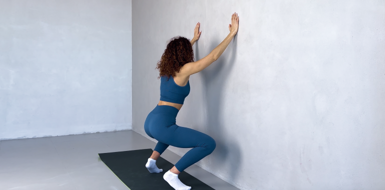Wall Tricep Dips